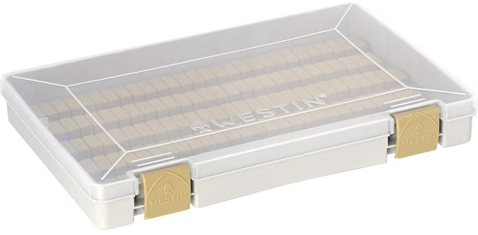 Westin W3 Jighead Box Grey/Clear - Tackle Box