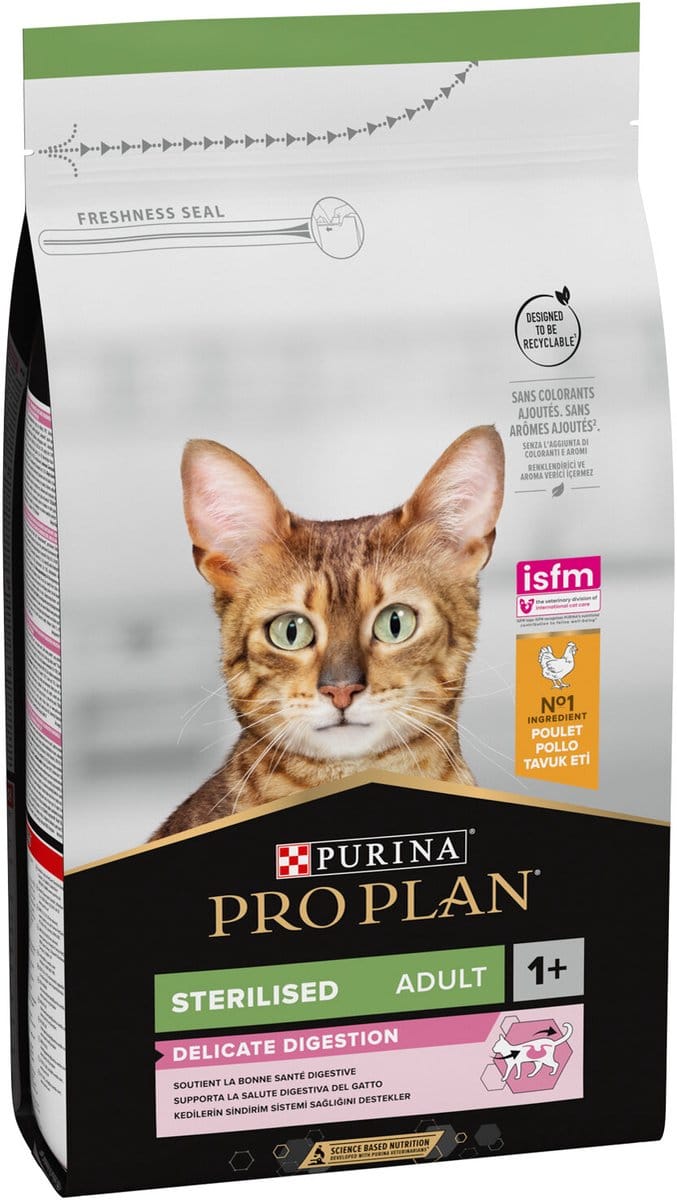 Purina Pro Plan Cat - Sterilised - Kip - 2 x 10 kg