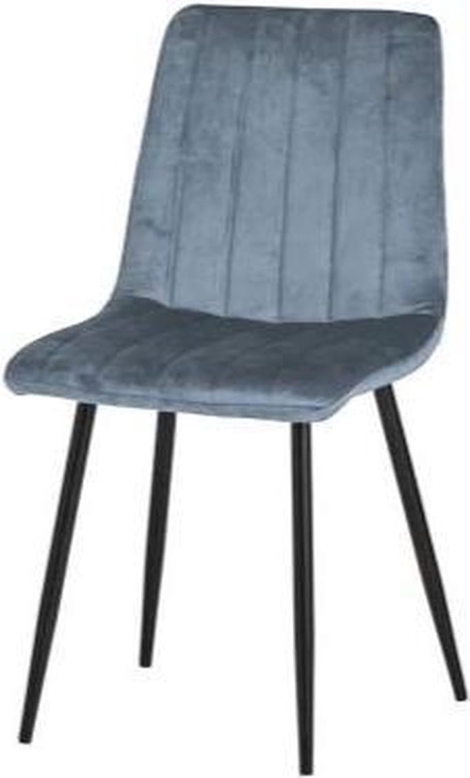 AnLi-Style Eetkamerstoel Donatello Velvet Blue