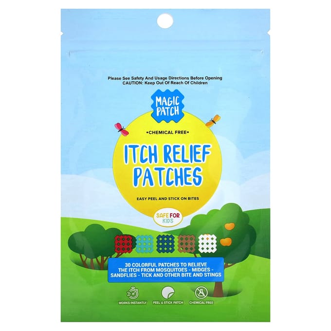 NATPAT, magic patch, itching relief patch, 30 patches