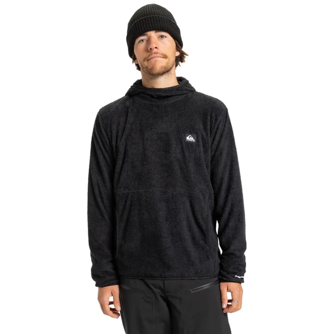 Quiksilver Warm Up Fleece Met Kap Zwart 2XL Man