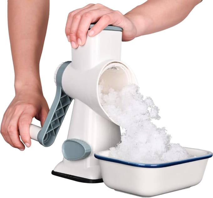 Slush Machine - Slush Puppy Maker - IJsmachine - Handmatig - Wit
