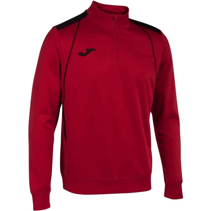 Joma Championship Vii Sweatshirt Met Halve Rits Rood S Man