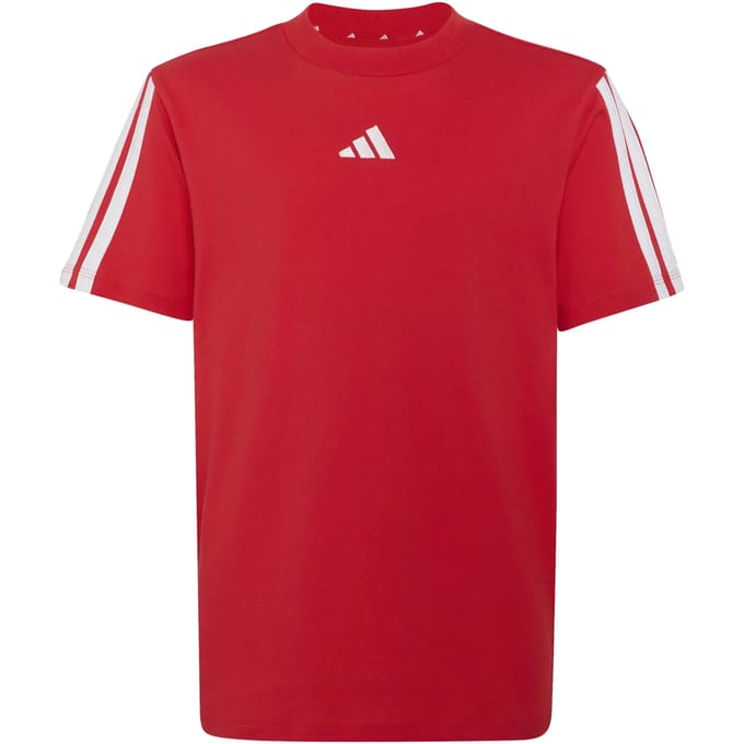 Adidas Essentials T-shirt Met Korte Mouwen Rood 13-14 Years Kinderen