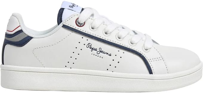 Pepe Jeans Player Young Pbs000009 Schoenen Wit EU 39 Jongen