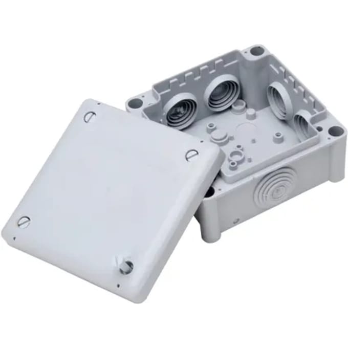 Kabeldoos Ip66, 102x102x55mm, Grijs