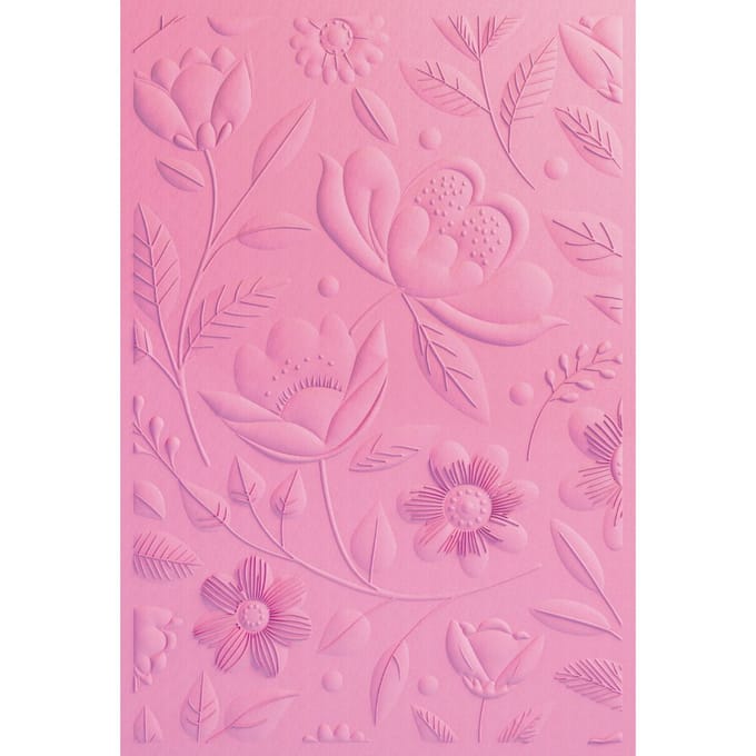 Sizzix 3D Embossing sjabloon "Happy Garden by Catherine Pooler"