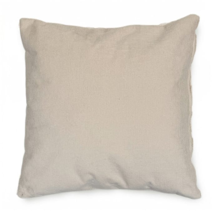 Sierkussen Danal - Chenille Stof - Beige - 45x45 cm - Zacht & Decoratief