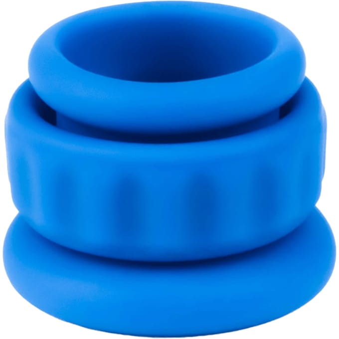 LoveToy - Pinnacle Pro - Twin Flex Stretcher Cockring - Blauw