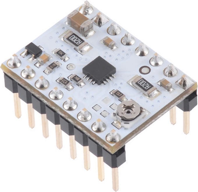 STSPIN220 Low-Voltage Stepper Motor Driver Carrier (Header Pins Soldered) Pololu 2877
