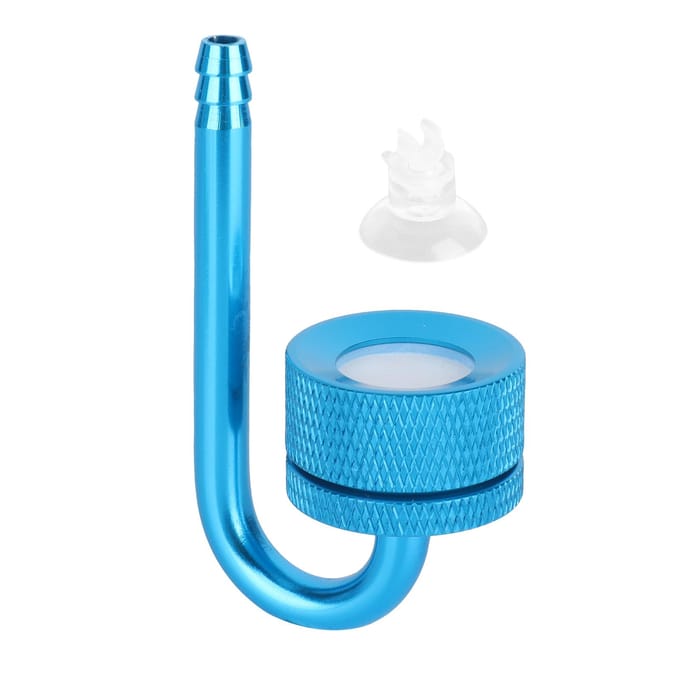 CO2 Diffuser Huishoudelijke Waterplant Kweek Koolstofdioxide Diffuser voor Aquaria Vis Tank blue