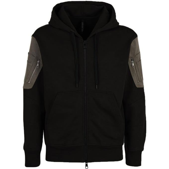 Neil Barrett Zwarte Katoenen Sweatshirt