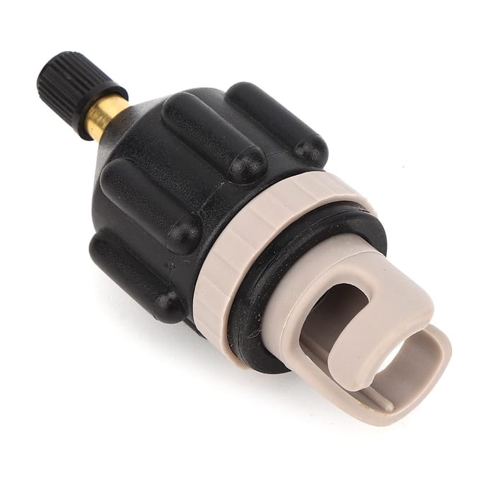 Opblaasbaar SUP Surfplank Ventiel Adapter Luchtpomp Converter Connector Boot Accessoires black