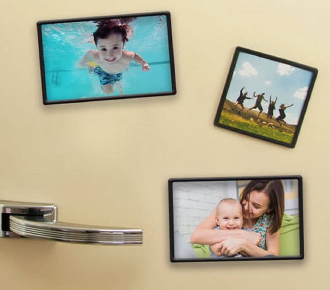 Peleman - Fotohouder - Framed Magnet - 10 x 10 cm - zwart