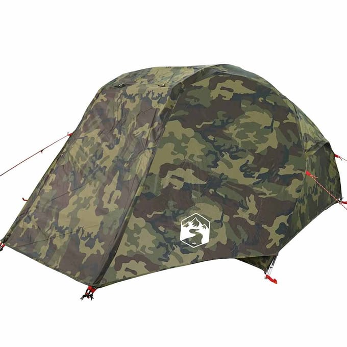 vidaXL - Vistent - 5-persoons - waterdicht - camouflage