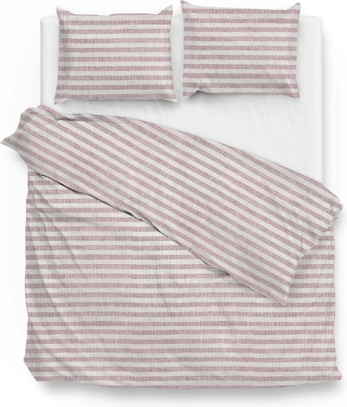 Zo! Home Maeve Dekbedovertrek - Lits-jumeaux - 240x200/220 cm - Red