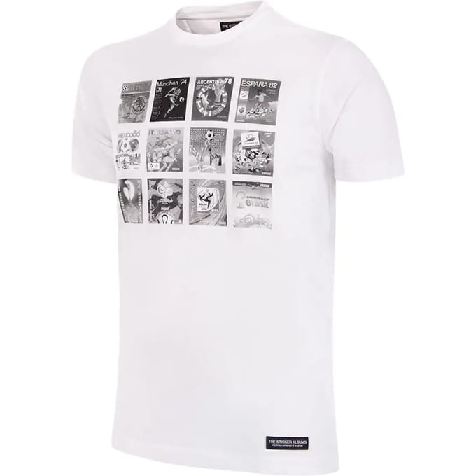 COPA - Panini FIFA WK Collage T-shirt - Heren - Wit - S