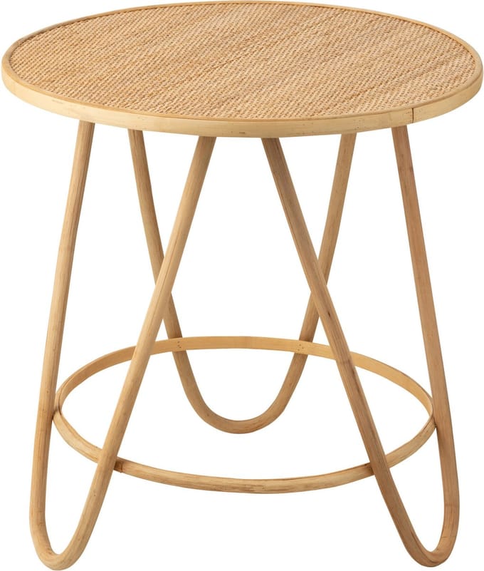 J-Line bijzettafel Balia - rotan - naturel - large
