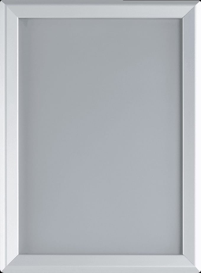 Aluminium kliklijst - 32 mm - spitse hoek A3 - 420 x 297 mm