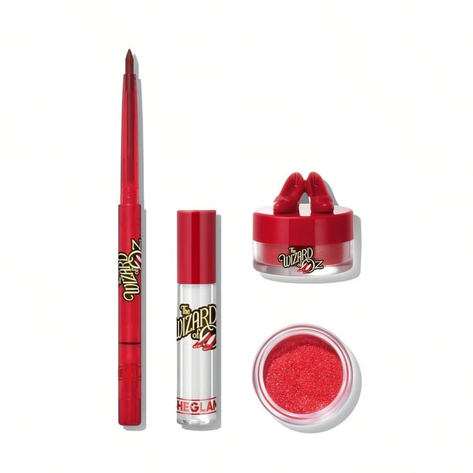 Ruby Slippers™ Glitter Lip Set Merk Beauty Cosmetica Make-Up Voor Vrouwen En Meisjes