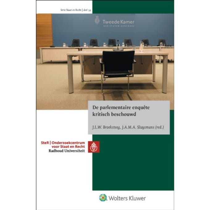 De Parlementaire Enquête Kritisch Beschouwd