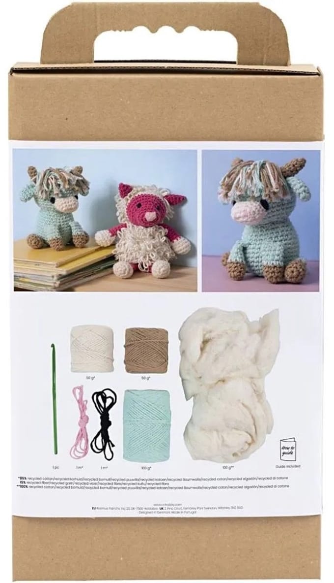 CC Haakpakket Amigurumi Schotse Hooglander