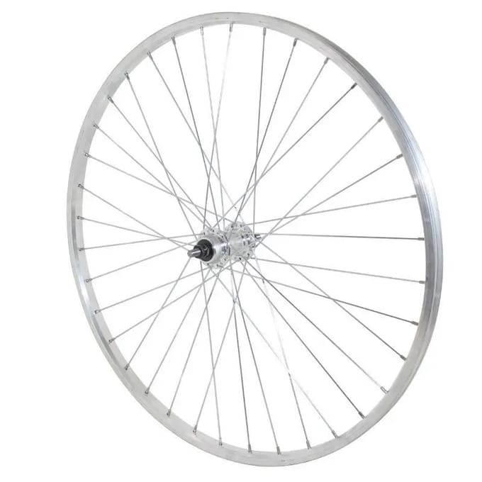 Stadsachterwiel met massieve aluminium as Velox RL 1-3V.