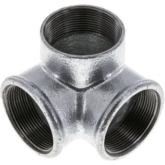 Verdeler 2'' Binnendraad smeedbaar gietijzer 25bar (351.25psi)
