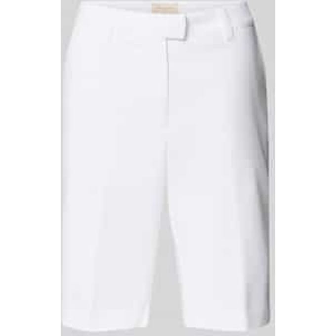 Korte regular fit broek met steekzakken, model 'Isabella'