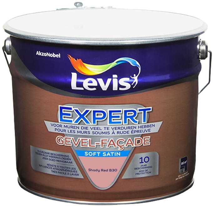 Levis - Expert Gevel Mix - Shady Red B30 - Mengverf - 10 L