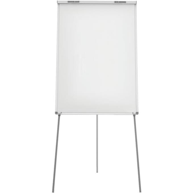Magnetoplan Flipchart Junior SP - 66x95cm - Wit - staal - drie-plunderende statiefhoogte verstelbaar