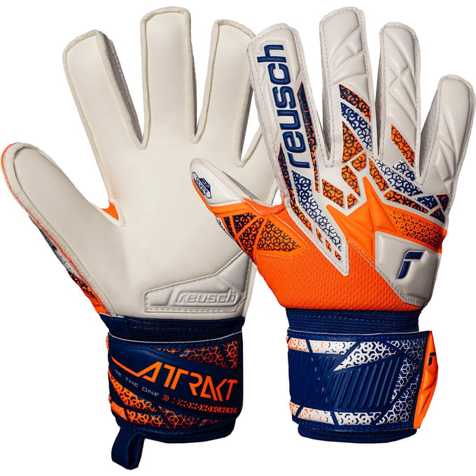Reusch Attrakt Silver Junior Energize - Keepershandschoenen - Maat 6