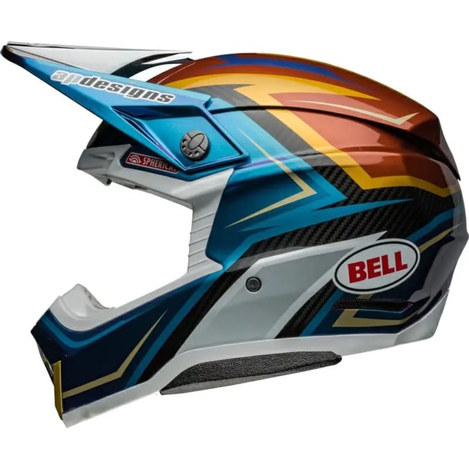 Motorhelm Bell 10 Spherical Tomac Replica 24
