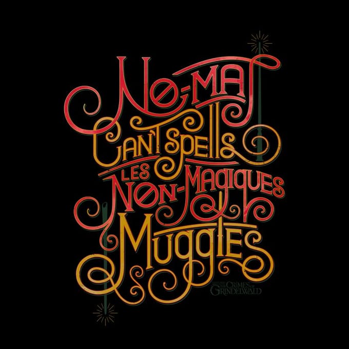 Fantastic Beasts No-Maj t-shirt - Zwart - M