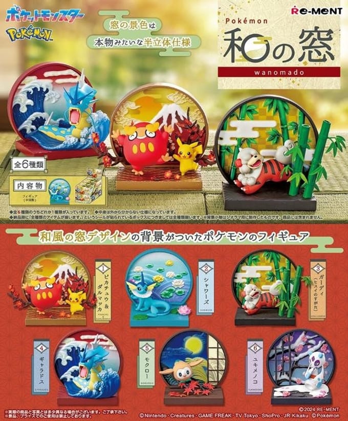 Pokémon Wanomado Collection (Price per figure)