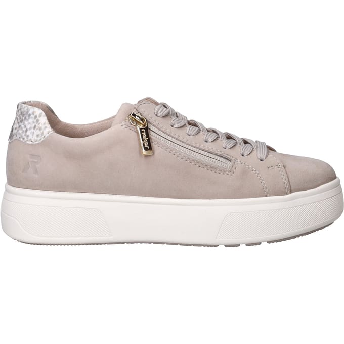 Rieker Veterschoenen Laag Veterschoenen Laag - Beige - Maat 40