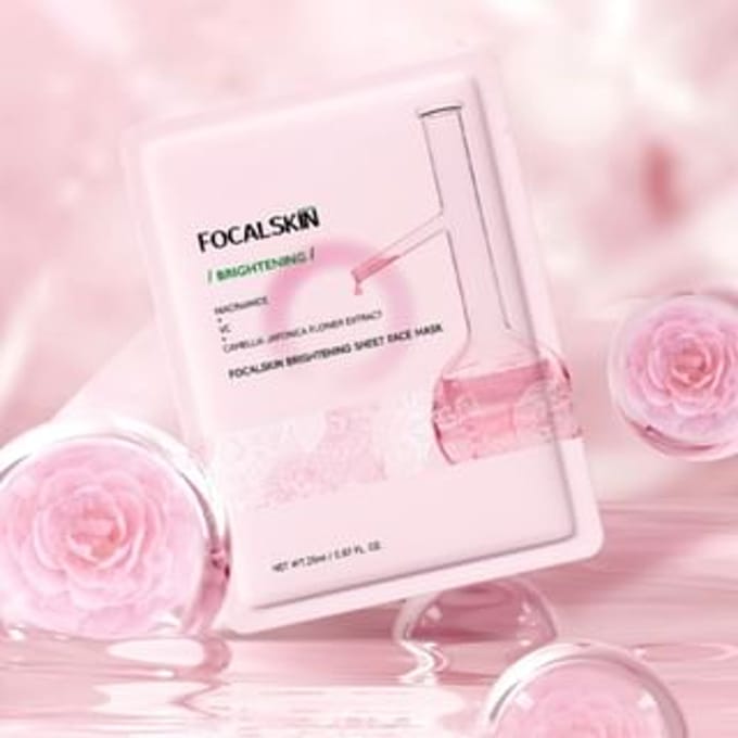 FOCALSKIN - Brightening Sheet Face Mask - Sheetmasker
