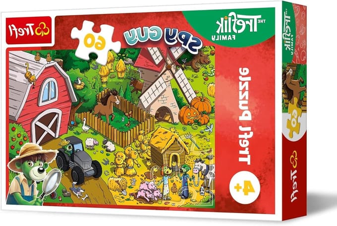 Boerderij Puzzel - Kinderpuzzel Boerderij - Educatief Spel - Stimuleert Verbeelding - 60 Stukjes - Multicoloured