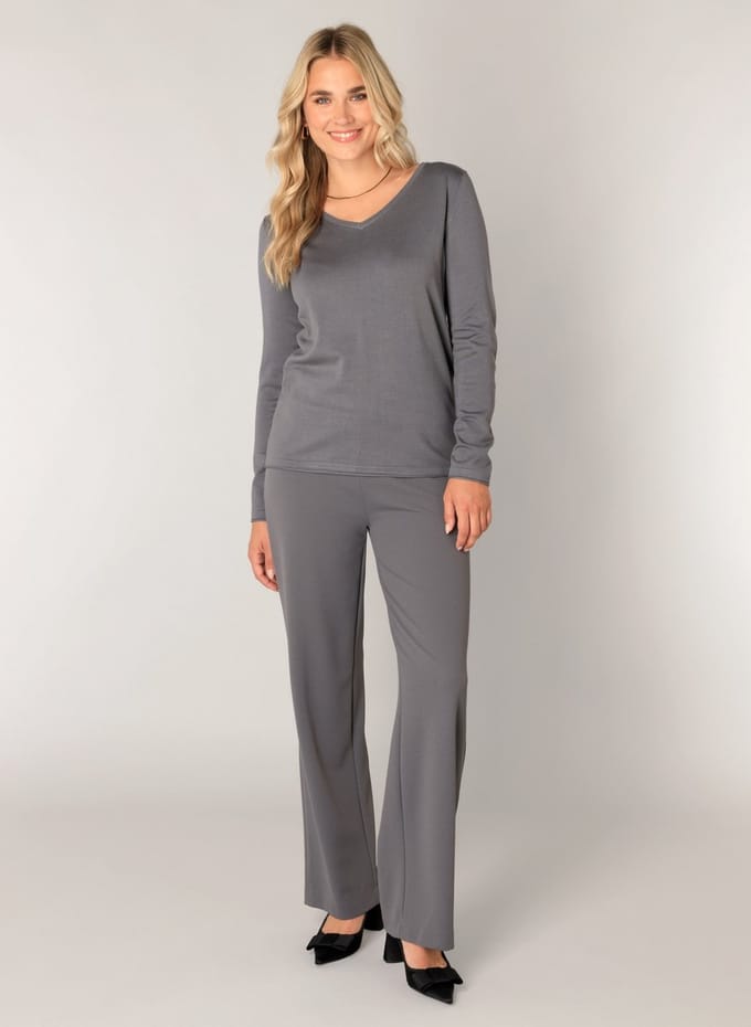 BASE LEVEL Yola Trui - Dark Grey - maat 44