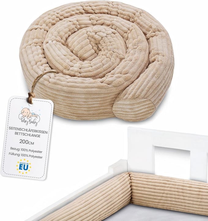 Zijslaper Kussen Lichaamskussen 200 cm - Lang Kussen voor Comfortabele Slaap