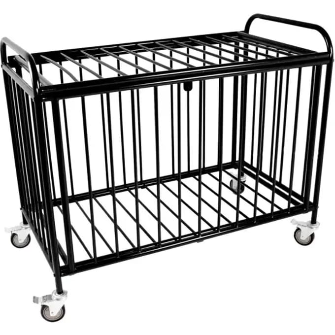 Metalen opbergwagen