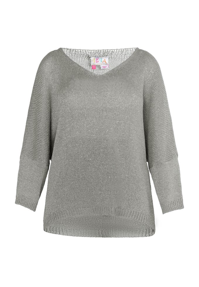 IZIA Jumper Dames zilvergrijs