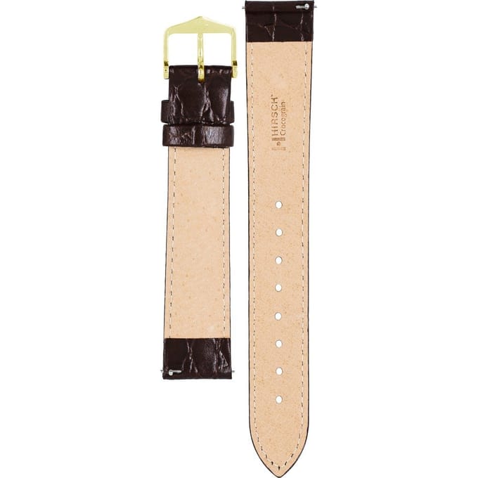 Hirsch 12322810-1-17 Crocograin Horlogeband