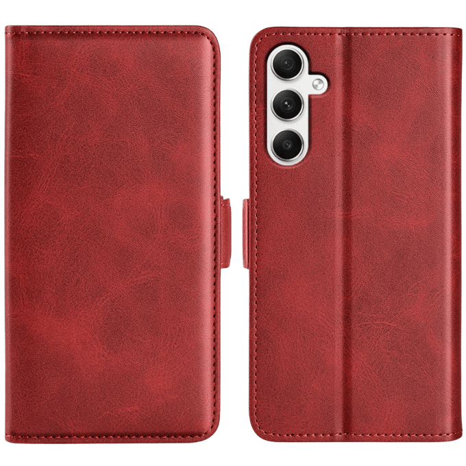 Comfycase Samsung Galaxy A35 Bookcase Hoesje Rood