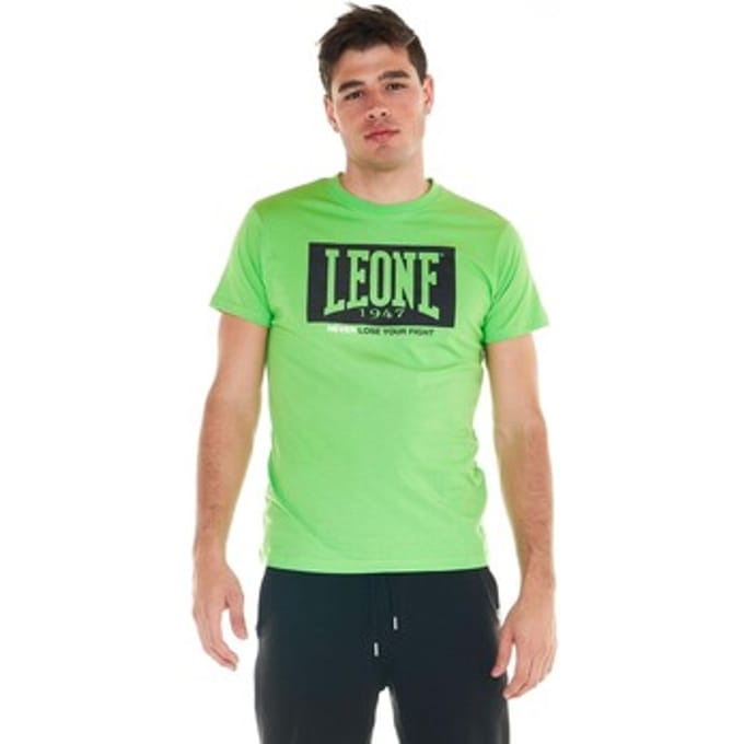 T-shirt Korte Mouw Leone 1947 Man Sleveless Sporty Fluo
