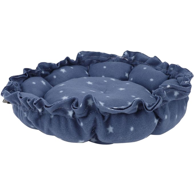 Lit Chauffant Rond pour Animaux Alimenté par USB Double Face Flanelle Chaud Hiver Électrique Chien Chat Tapis Chauffant gray