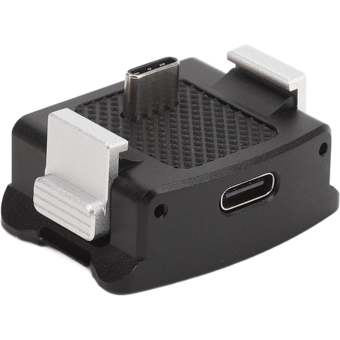 Sportcamera Oplaadadapter Basis Snelontgrendeling Type C Oplaadstation met 14 Montageadapter voor gray