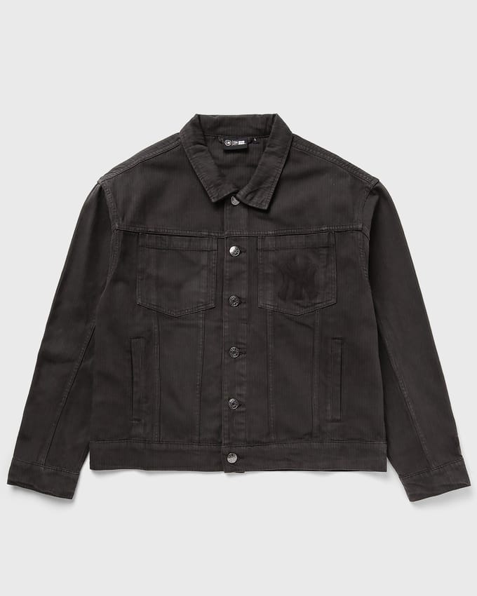 MLB STRIPE DENIM JCKT NEW YORK YANKEES
