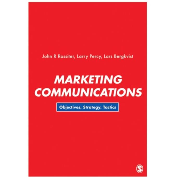 Marketing Communications - John R Rossiter