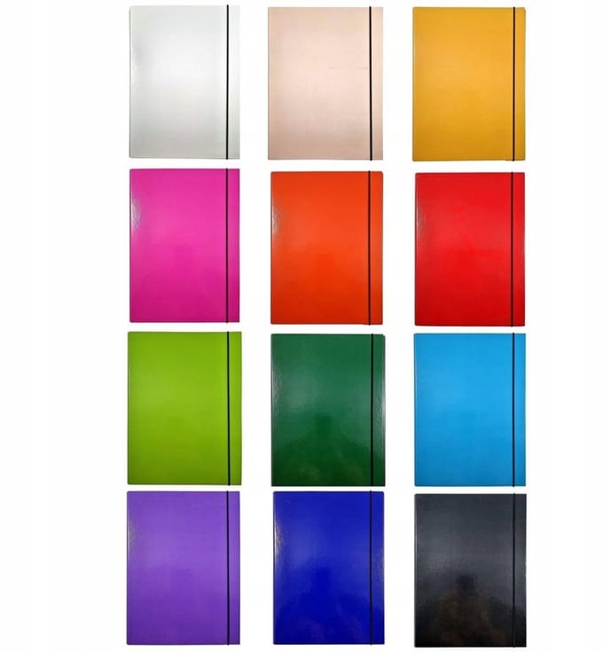 A4 Map Organizer met Elastiek - Set voor Documenten